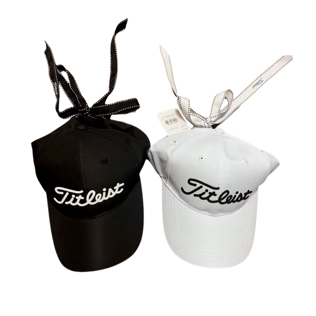 Mũ Golf Thắt Dây Phía Sau Chữ Nổi - Hat