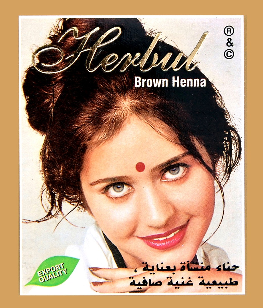 Nhuộm tóc thảo dược Herbul Henna Ấn độ màu nâu