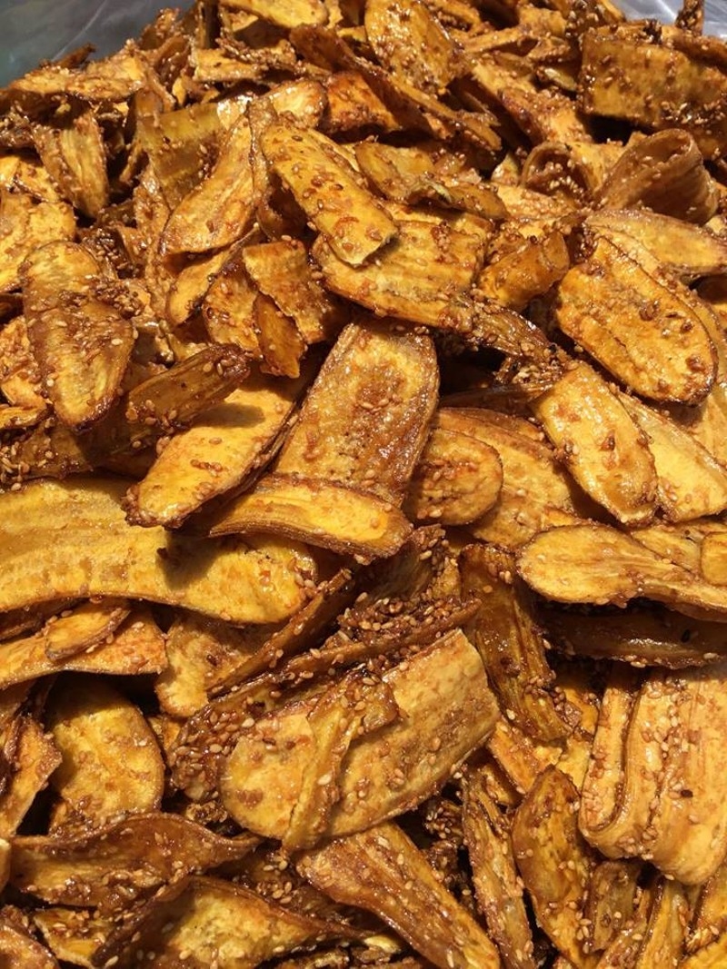 500gr Chuối Sấy Mè Gừng - Chuẩn Vị Đà Lạt