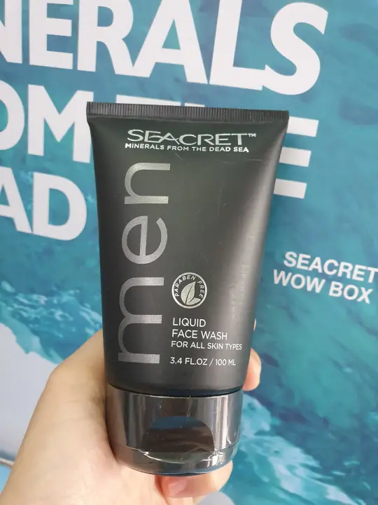 seacret men's liquid face wash