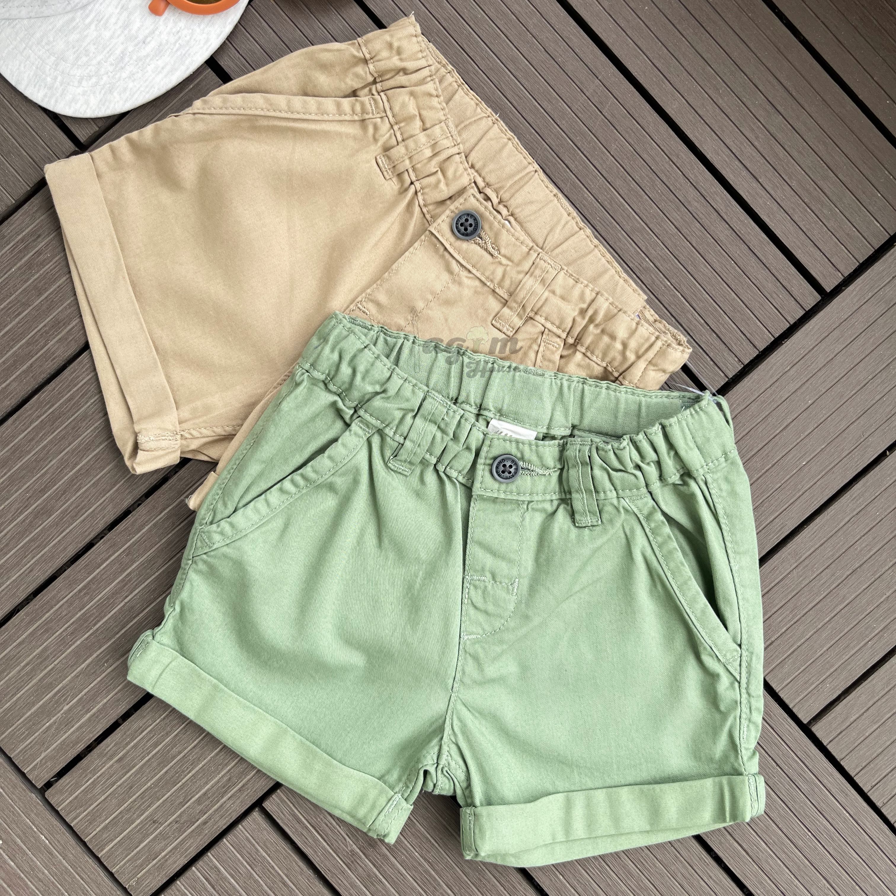 Set 2 quần short đùi HM săn sale cho bé trai 8-17kg - Lagim House