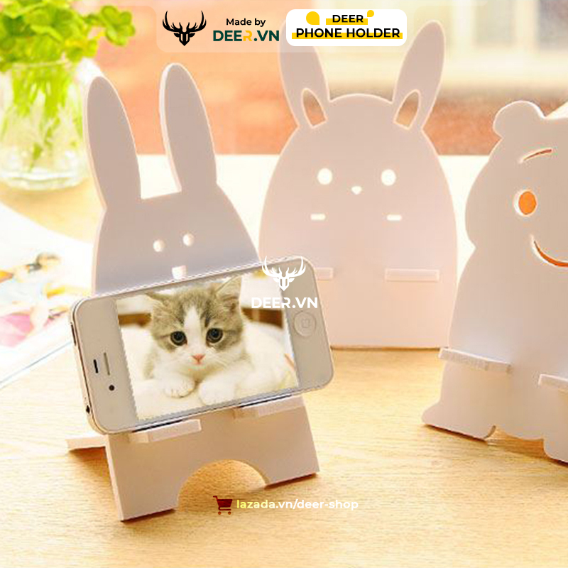 Deer-shape phone holder animal super lightweight cute