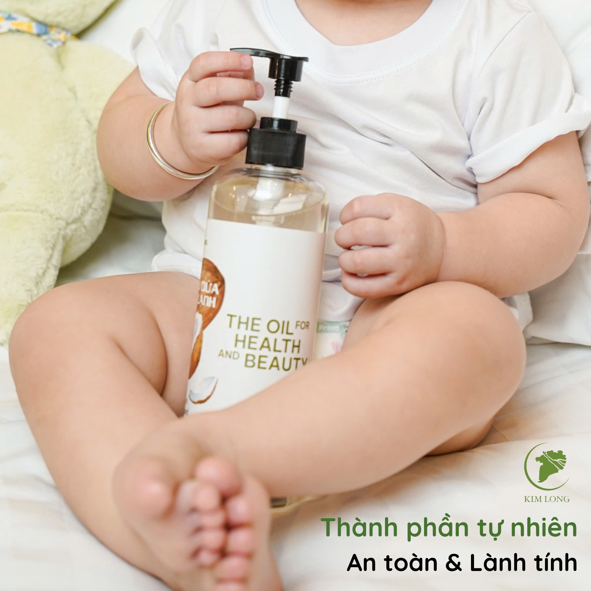 Dầu dừa nguyến chất 100% Bến Tre - Coconut oil extra virgin - Thuần chay