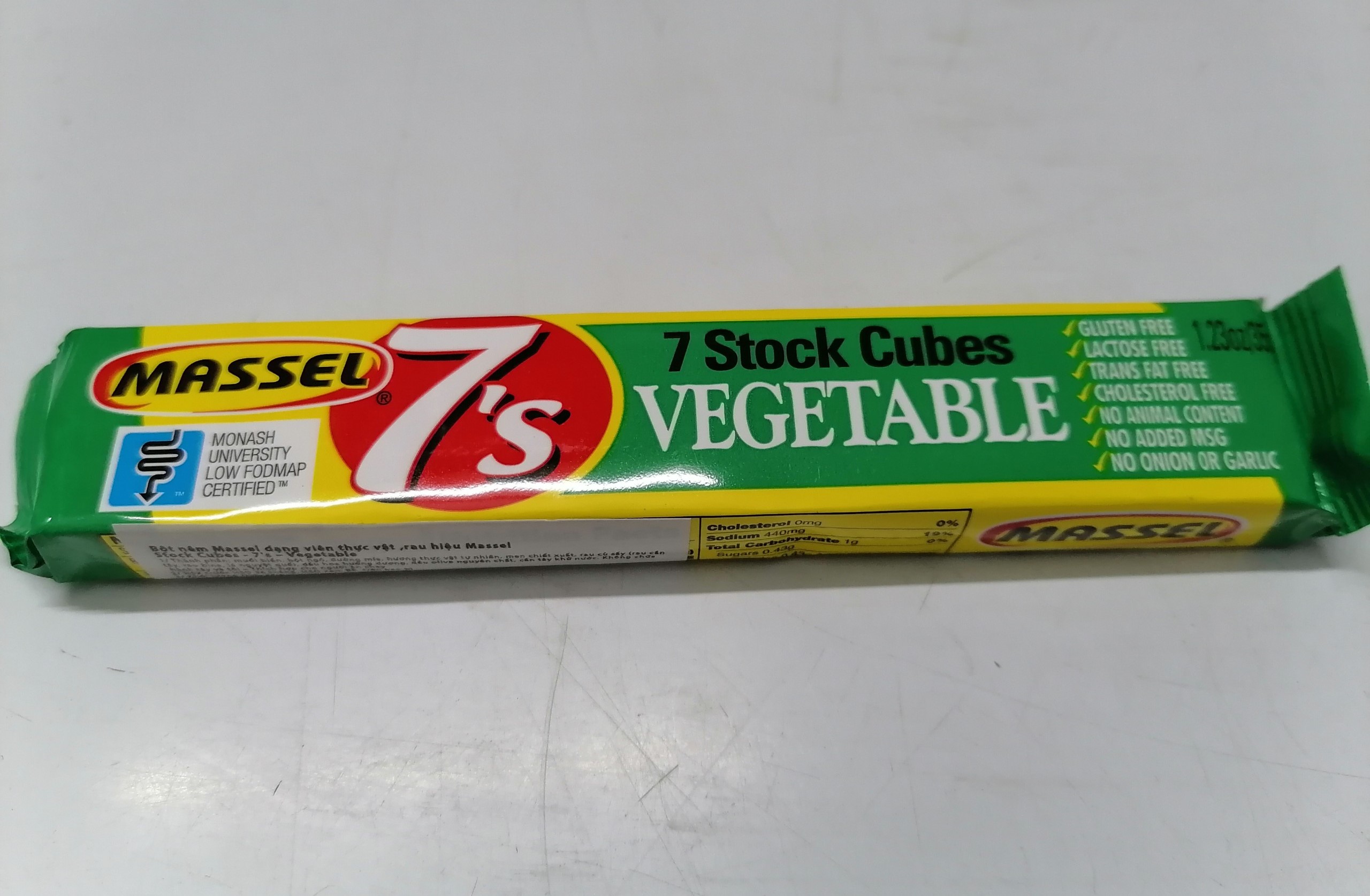 [XANH LÁ 35g] VIÊN HẠT NÊM VỊ RAU CỦ [Australia] MASSEL 7 Stock Cubes Vegetable (atv)