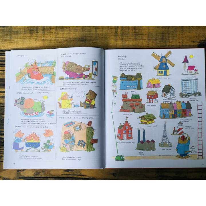 Sách Richard Scarry'S Best Dictionary Ever - Từ Điển Tiếng Anh Bằng Tranh - Nhà Sách Á Châu Books - Hình ảnh 3