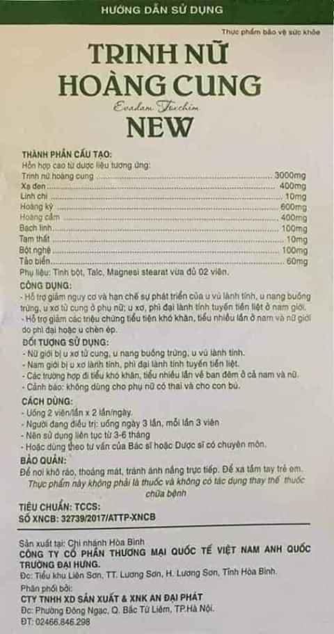 VIÊN TRINH NỮ HOÀNG CUNG TOXCHIM
