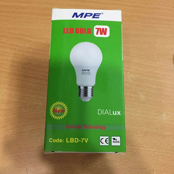 [HCM]BÓNG ĐÈN LED BUP 7W MPE