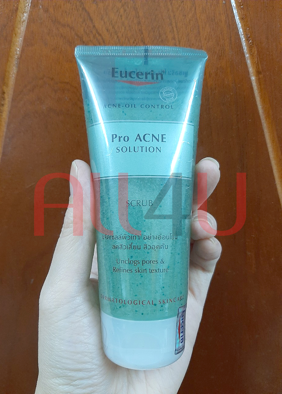 [HCM] Eucerin Pro ACNE Solution Scrub 100mL - Tẩy Tế Bào Chết Dành Cho Da Nhờn Mụn.