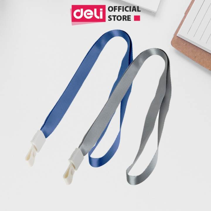 Dây Đeo Thẻ Học Sinh Nhân Viên Deli Thẻ Dây Thẻ Móc Trong Suốt Bảng Tên Bao Đựng Thẻ Sinh Viên Giá Rẻ - Hình ảnh 2
