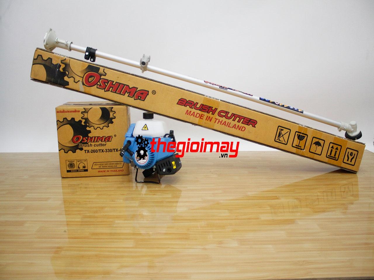 [HCM][Trả góp 0%] Máy cắt cỏ 2 thì oshima TX411 - made in Thai lan