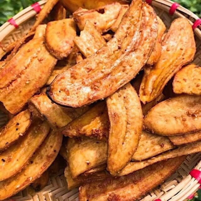 500G CHUỐI SẤY MÈ GỪNG