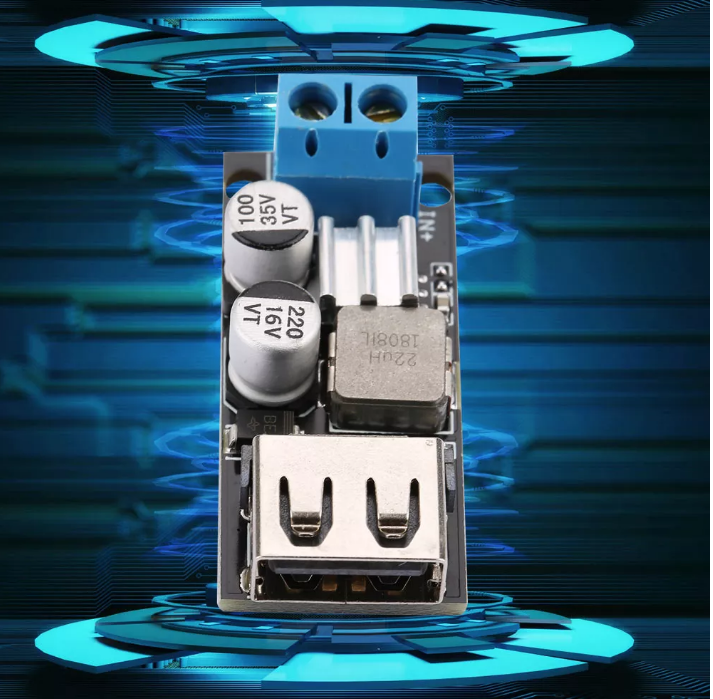Mạch hạ áp 12V xuống 5V USB