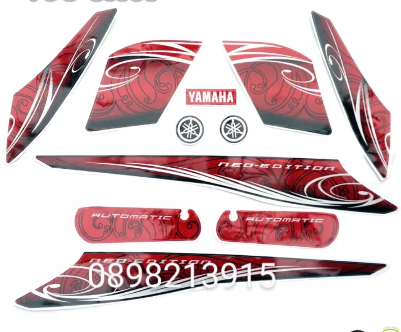 Bộ tem xe NOUVO 3 các màu lựa chọn cho decal xe máy