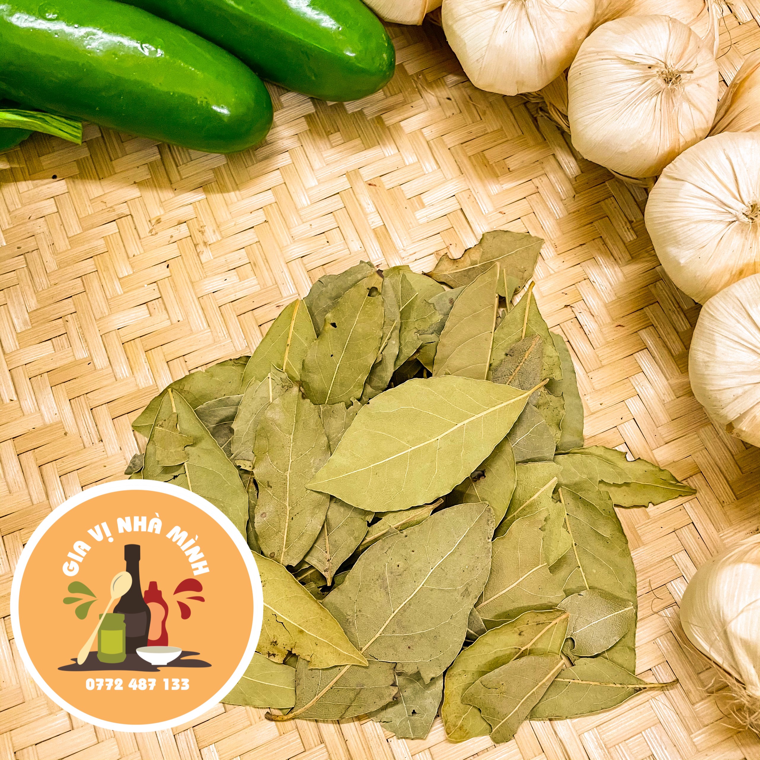 Lá nguyệt quế 50gr-100gr