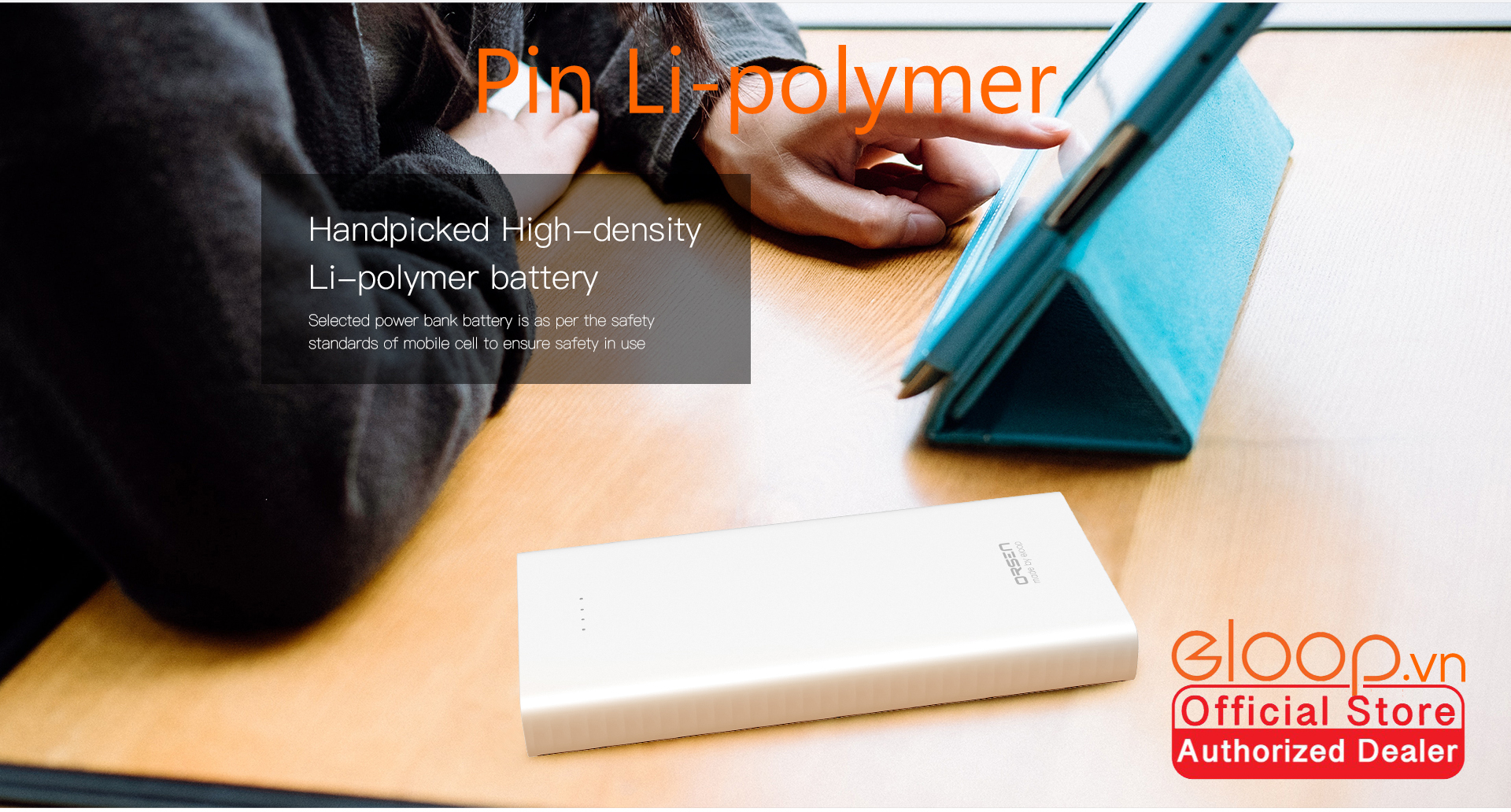 Pin Sạc Dự Phòng ELOOP E41 10.000mAh - Hãng Phân Phối Chính Thức