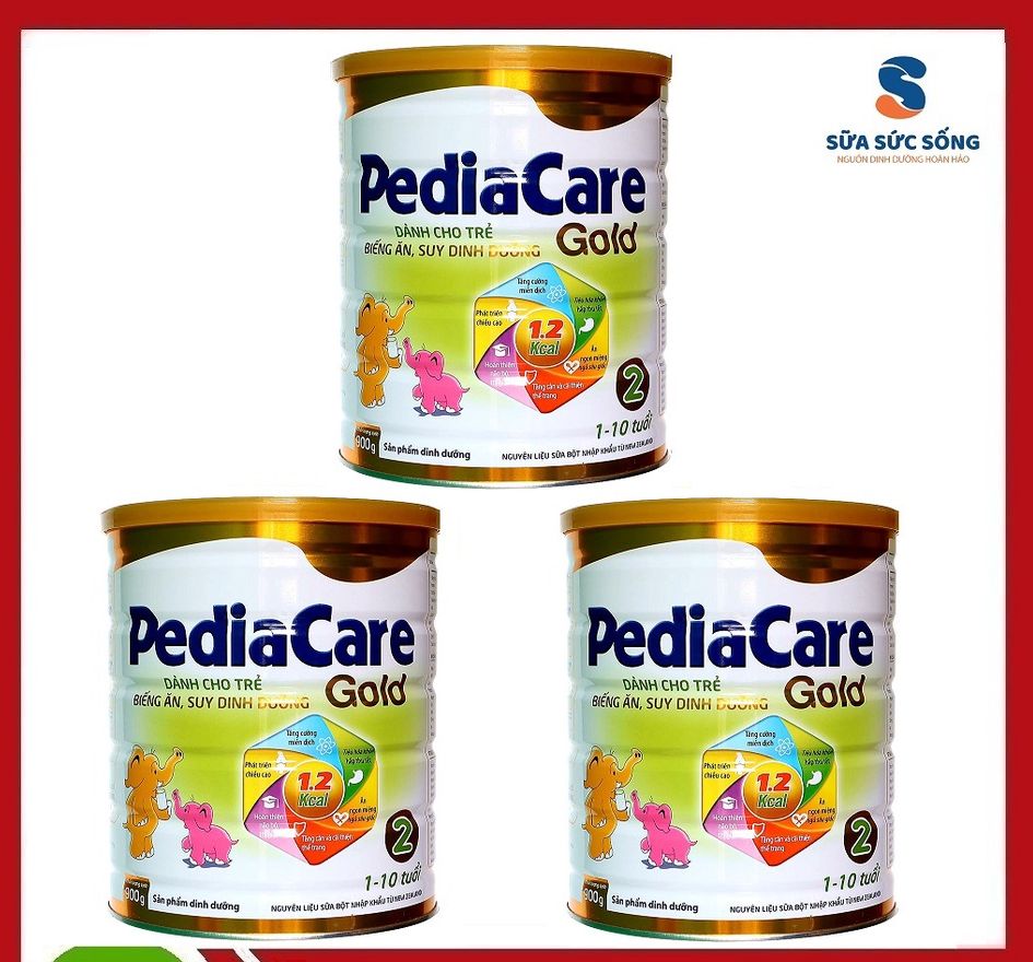 Sữa PediaCare Gold 2 900g (từ1/10  tuổi)