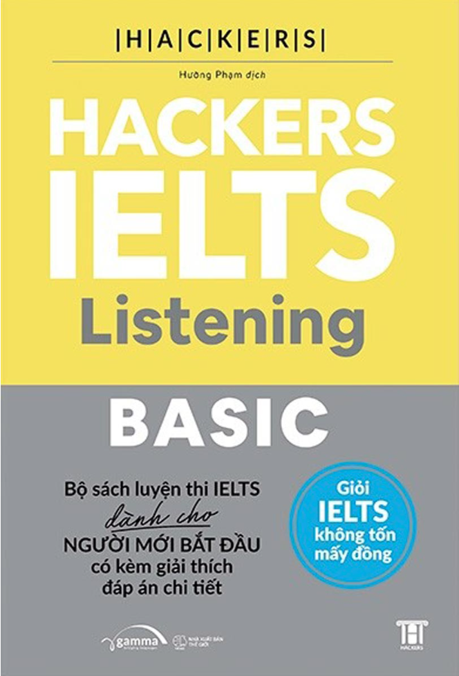 Sách Hackers Ielts Basic - Listening - Newshop