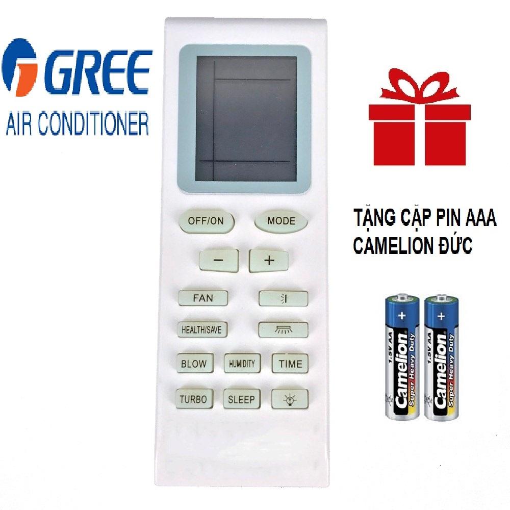 Remote điều khiển máy lạnh gree mẫu 1 - điều khiển điều hòa gree