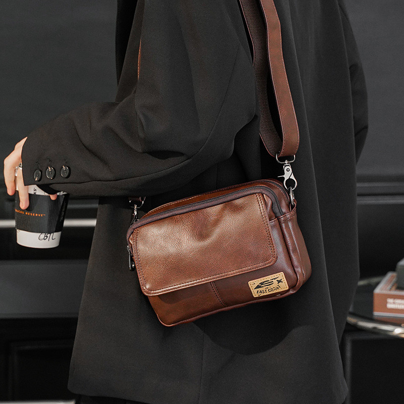 Túi Đeo Chéo Nam Unisex Kiểu Dáng Bassic