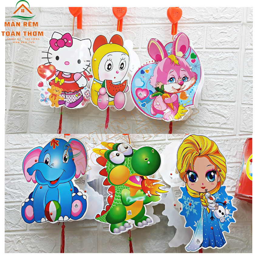 Lồng Đèn Trung thu 2 mảnh tư lắp cho bé