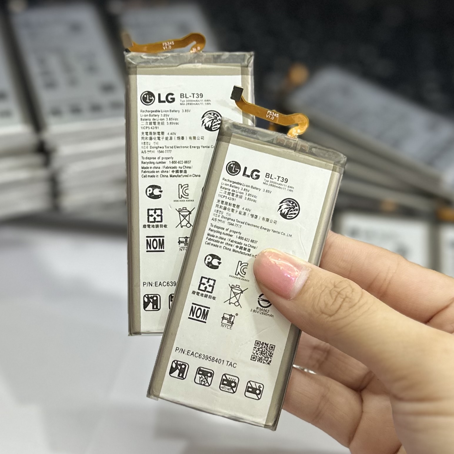 Pin LG G7 (BL-T39) - 3000mAh Zin Đại Bàng Dung Lượng Chuẩn