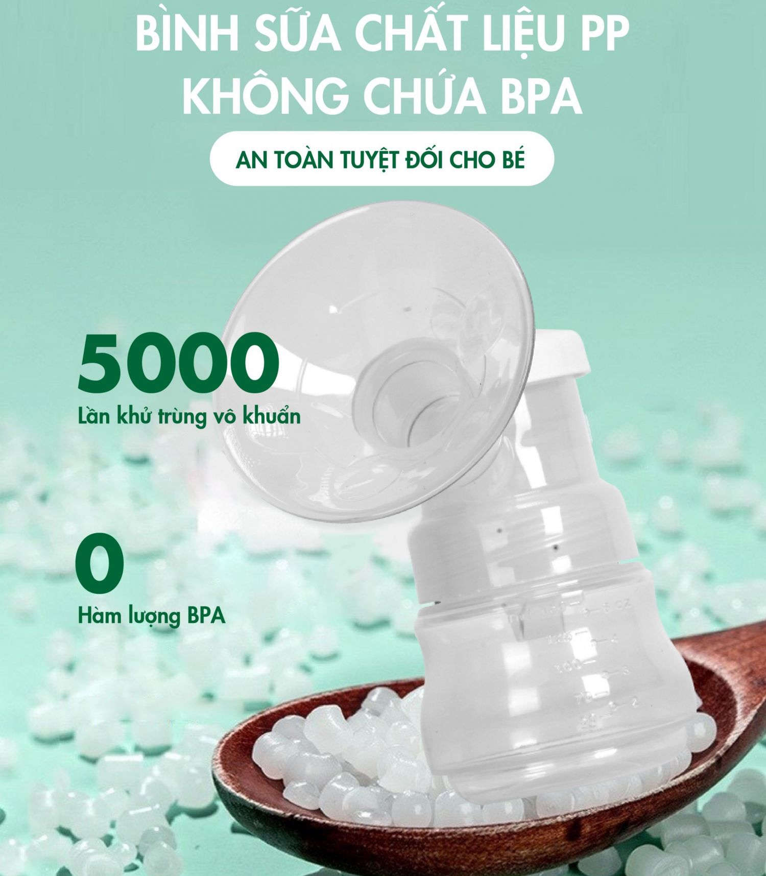 [Sạc Pin Tiện Lợi]Máy Hút Sữa Điện Đôi ROZABI Basic Plus (Massage Êm Ái-Hút Kiệt Sữa-Bảo Hành 1 Năm)