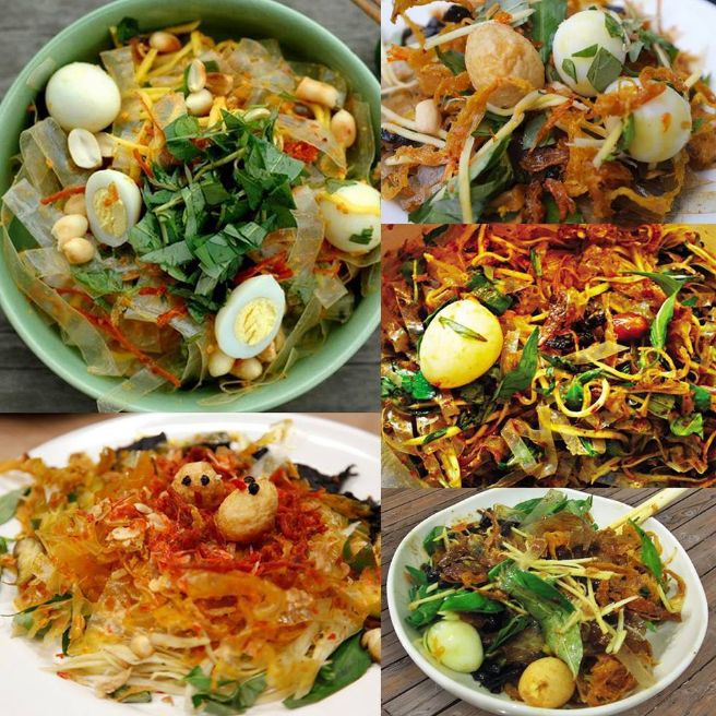 1 bánh tráng trộn