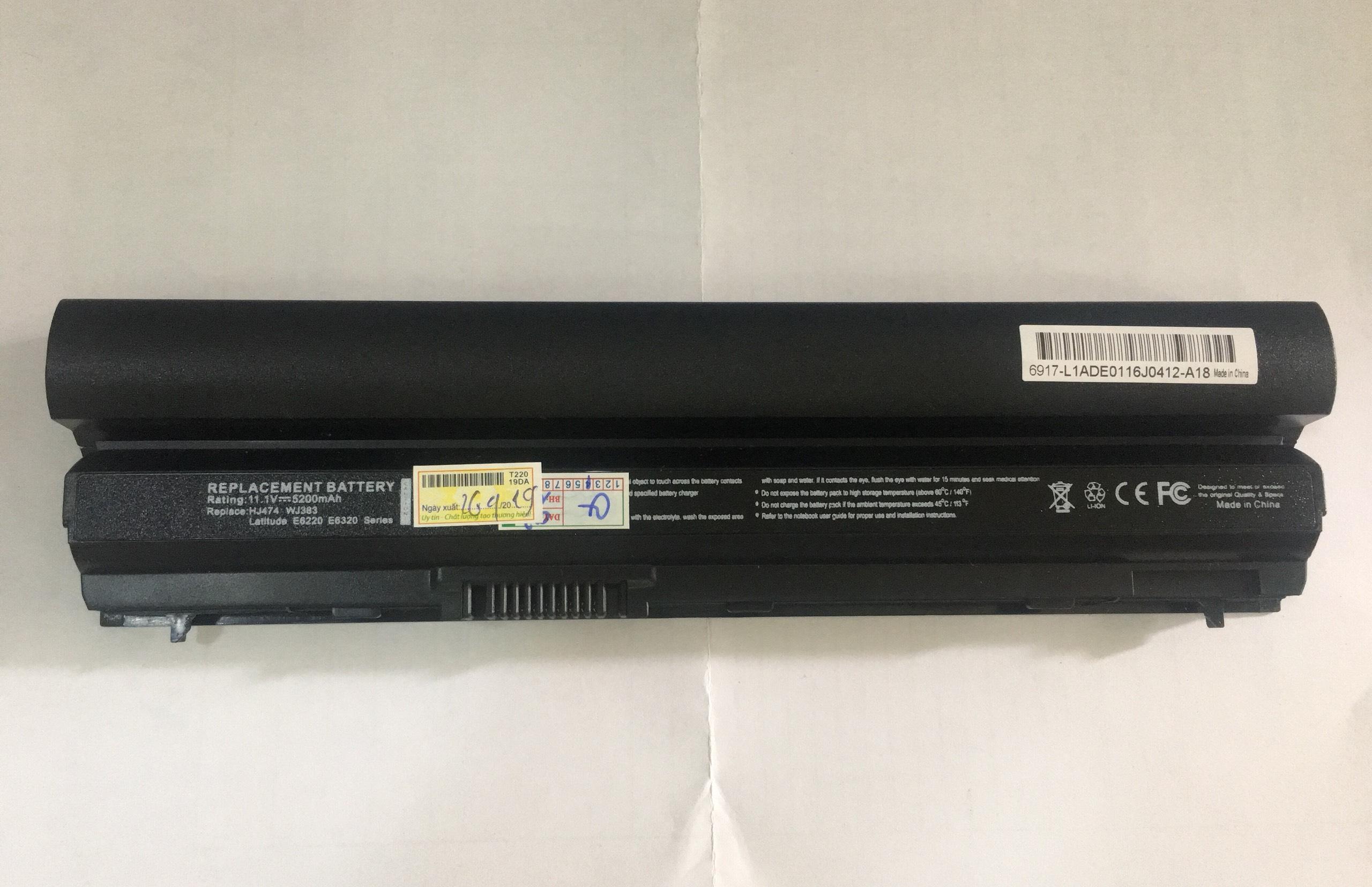 Pin laptop dell latitude e6320 e6230 e6120 e6220 e6330 e6430s - battery dell