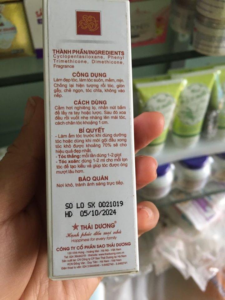dầu dưỡng tóc thái dương