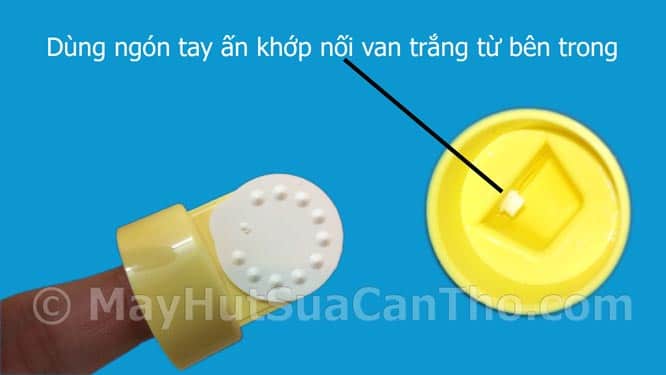 Van vàng máy hút sữa Medela ( không kèm van trắng )