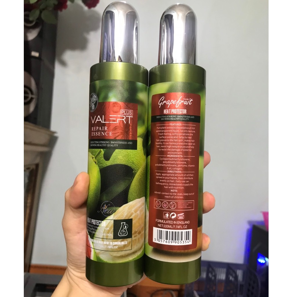 (giá sỉ) (chính hãng)Xịt tinh dầu bưởi Grapefruit VALERT PULS, Xịt bưởi Grapefruit kích thích mọc tóc  220ml