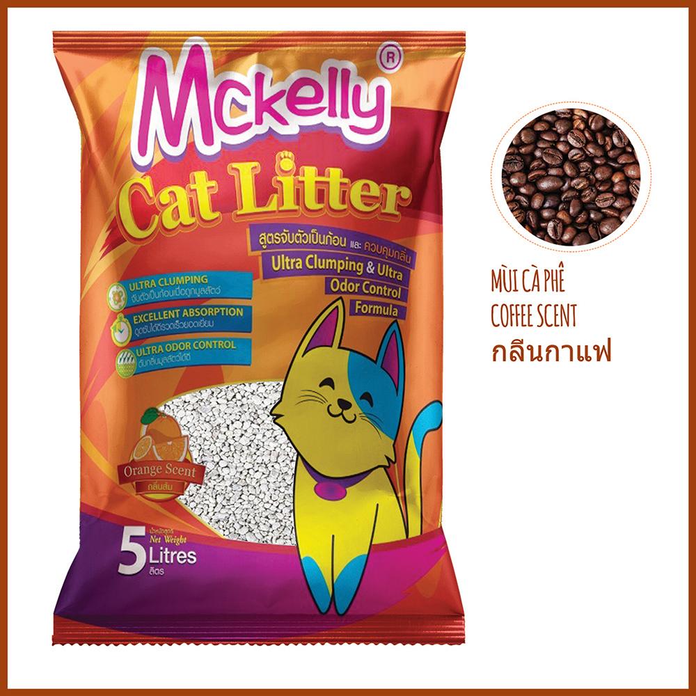 Cát vệ sinh cho mèo Genyo phân phối - McKelly 5L