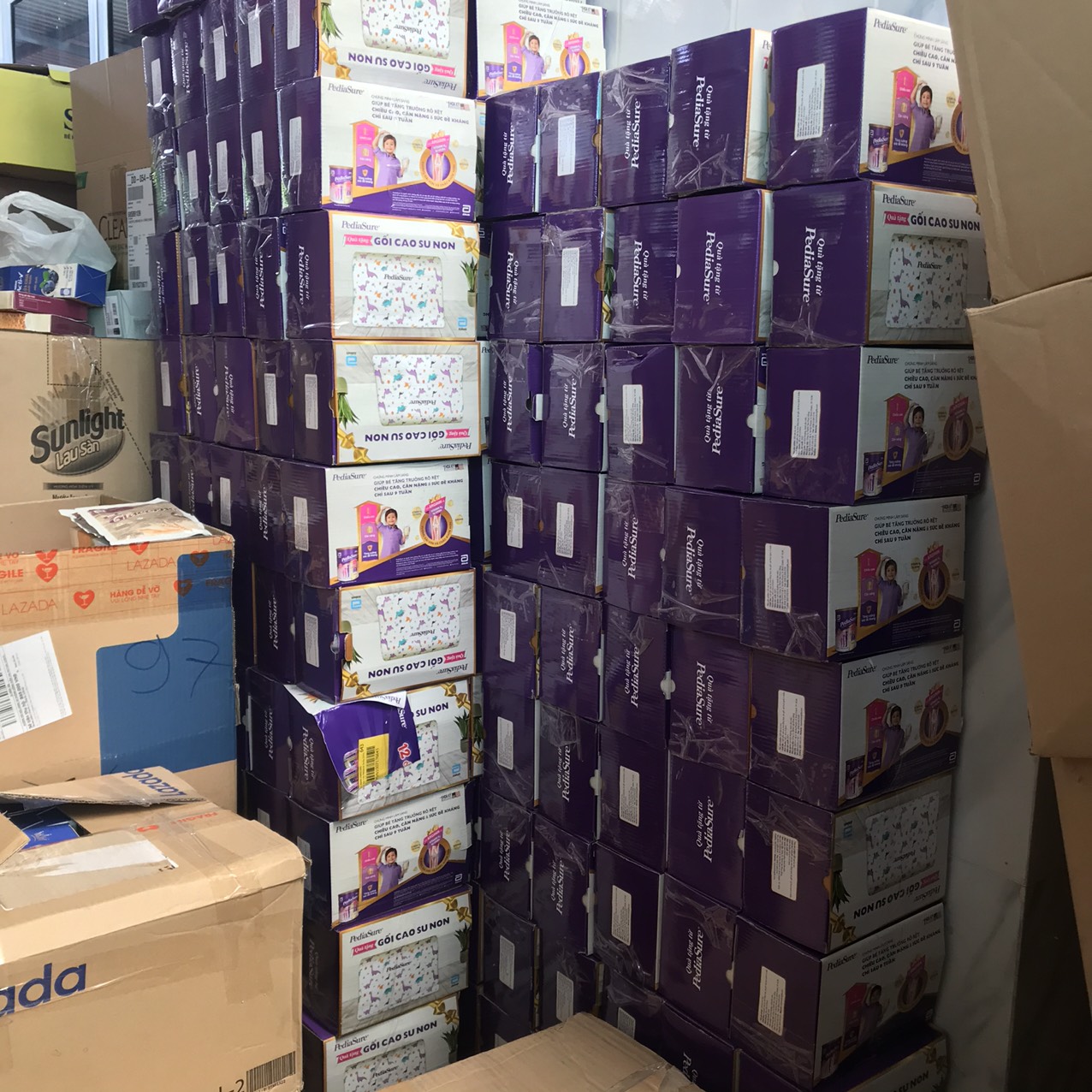 Gối cao su non Pediasure cho bé