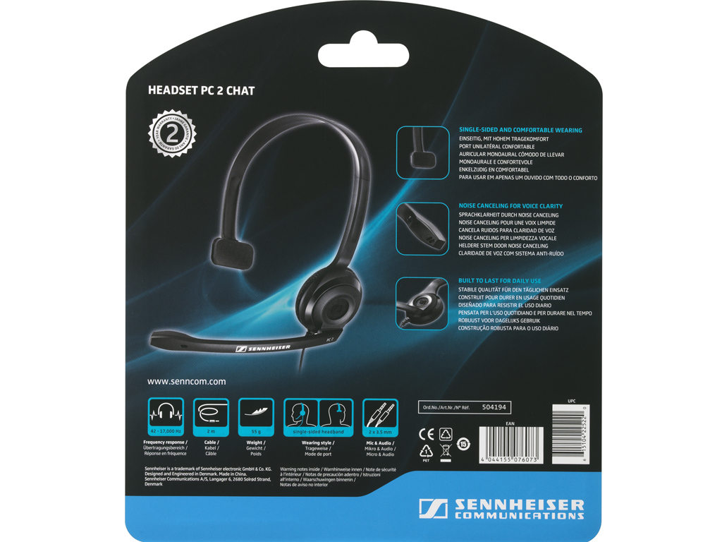 Tai nghe EPOS Sennheiser PC 2 Chat