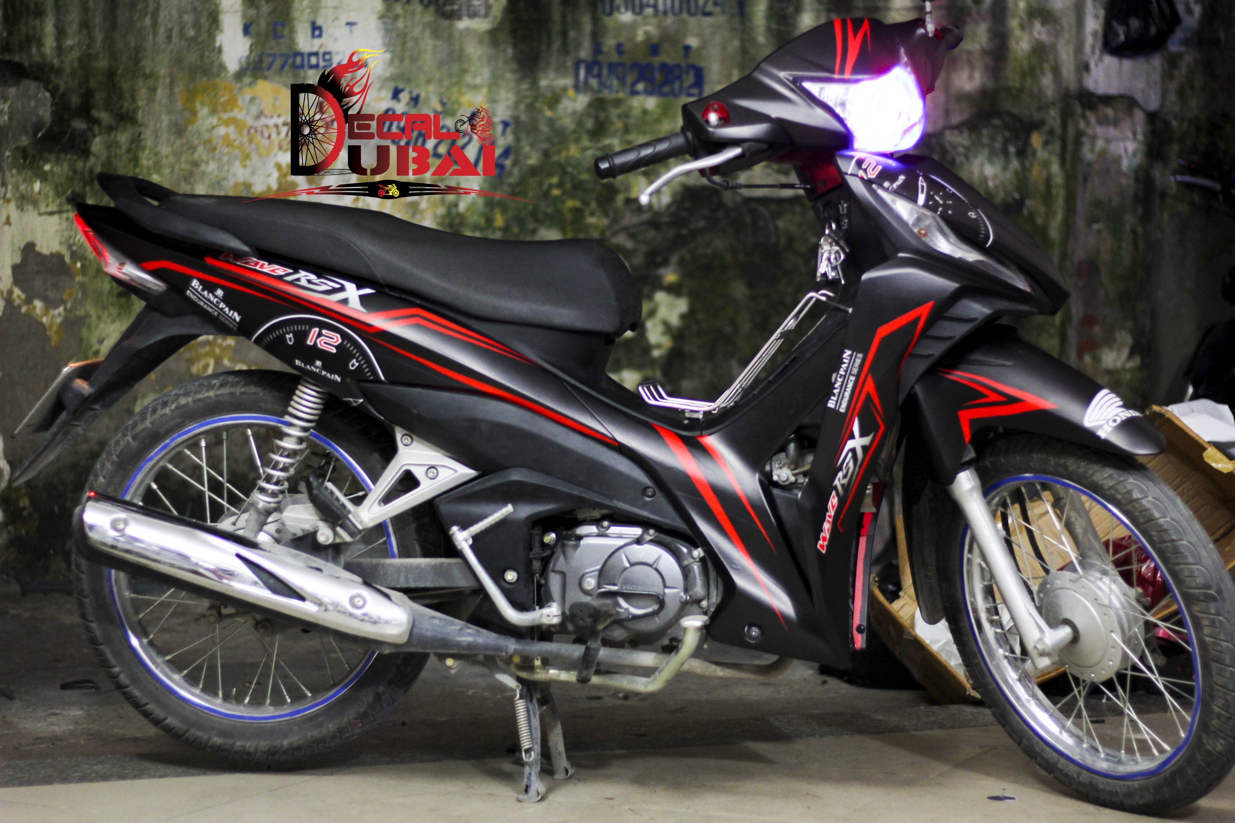 Honda Wave RSX 110i 2020 - Xanh Xám Đen - Bánh Mâm - Walkaround - YouTube