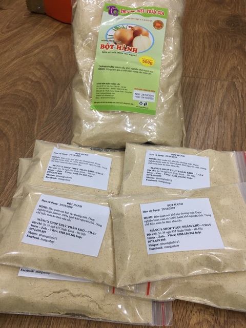 100gr Bột hành nguyên chất