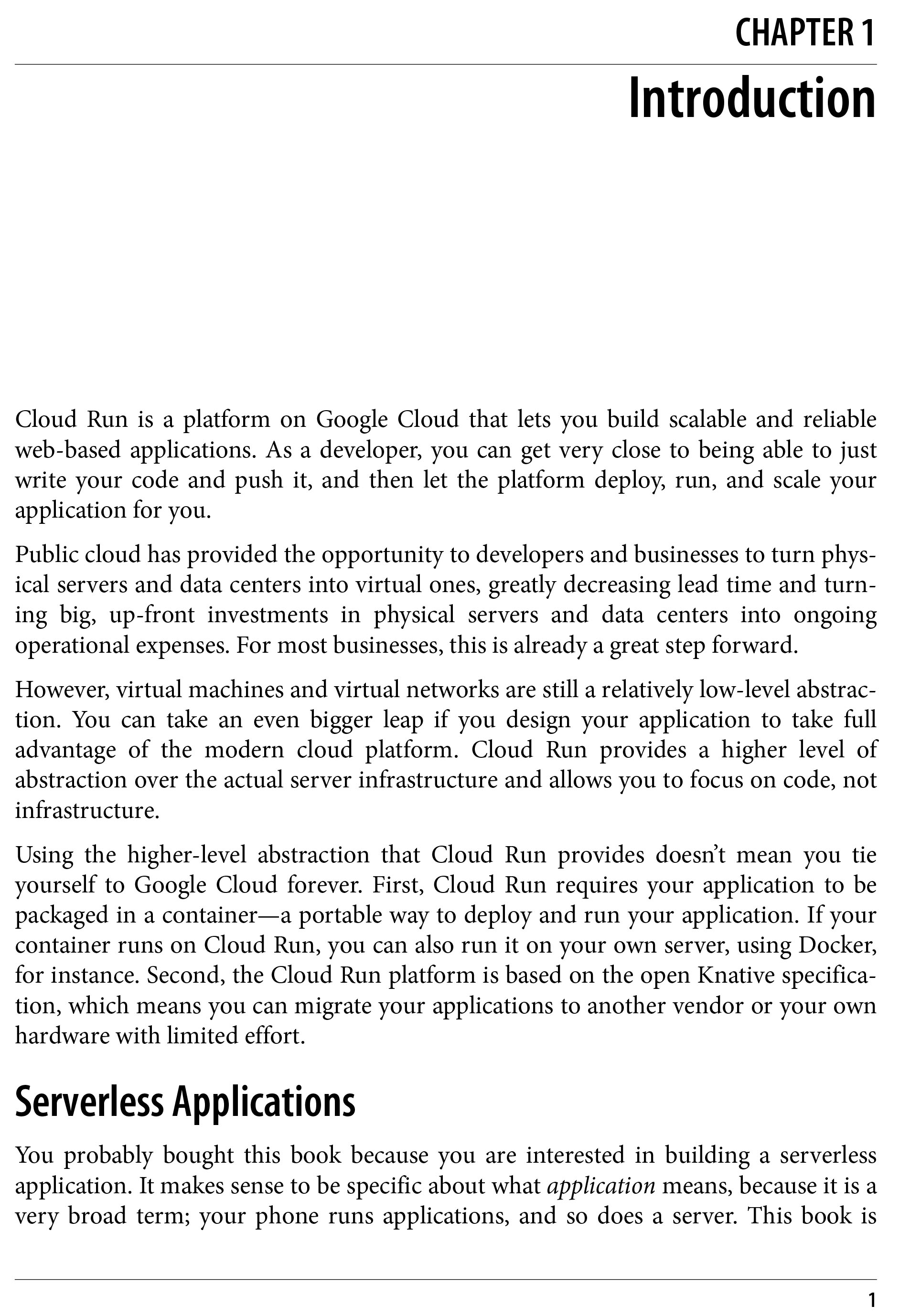 Sách Building Serverless Applications with Google Cloud Run