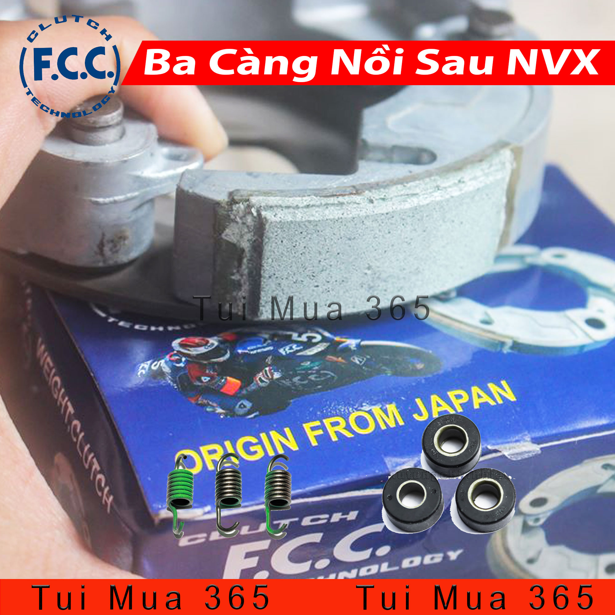 [HCM]Bố ba càng FCC Yamaha NVX 125 155cc
