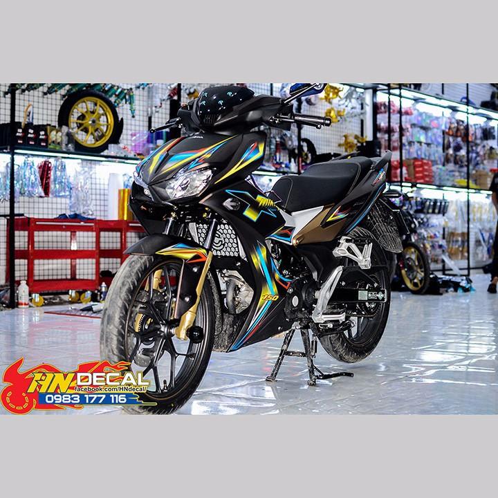 Tem Trùm Winner X Đen Cầu Vồng