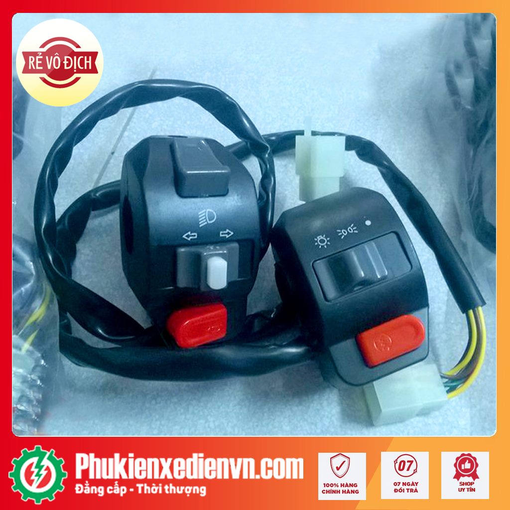 Bộ công tắc trái + phải xe điện XMEN