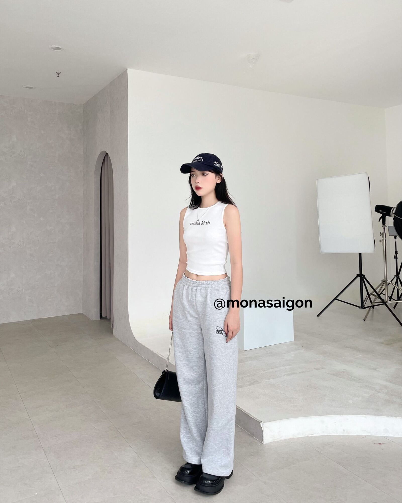 [VOUCHER 12%/149K] Áo baby tee ôm ba lỗ MONÁ - KLUB TANK TOP