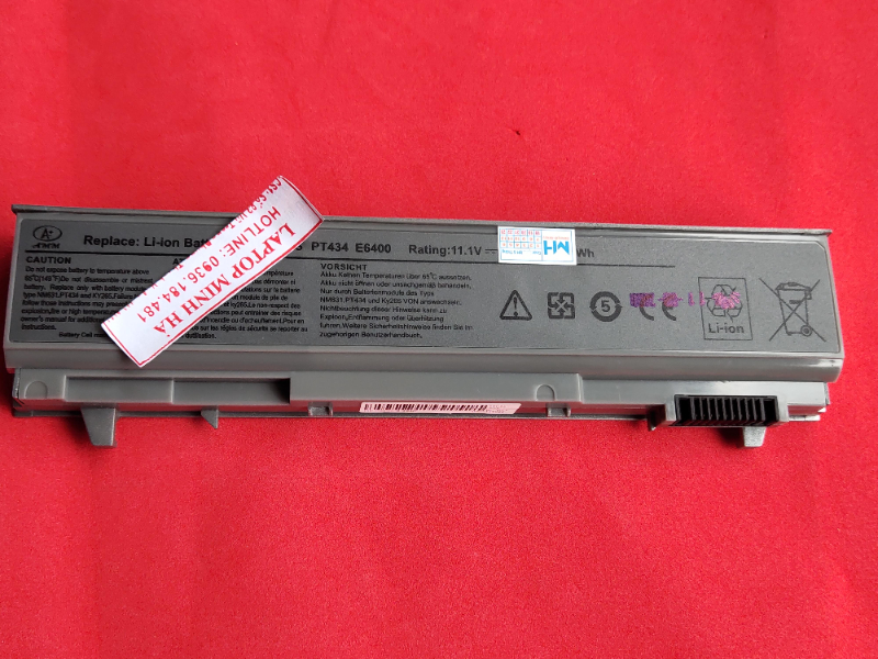 Pin laptop Dell Latitude E6510, Pin  Dell Latitude E6510