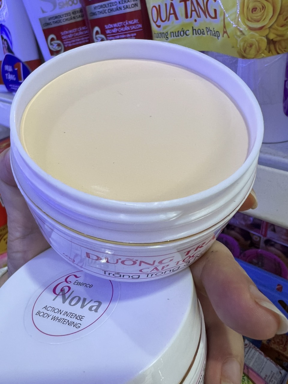 (Hàng chuẩn) Kem Enova trắng da cấp tốc hộp 60gram