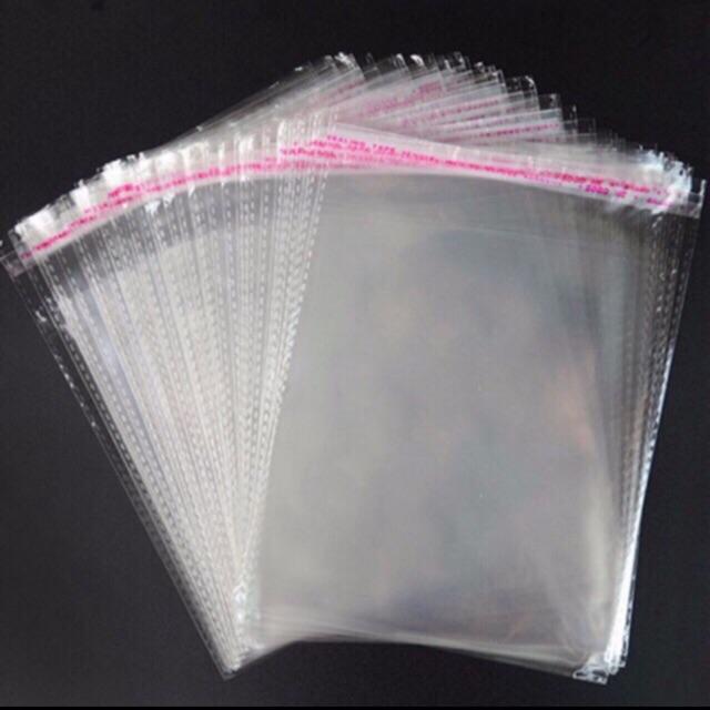 1 lạng túi opp dán miệng 100g túi bóng kính