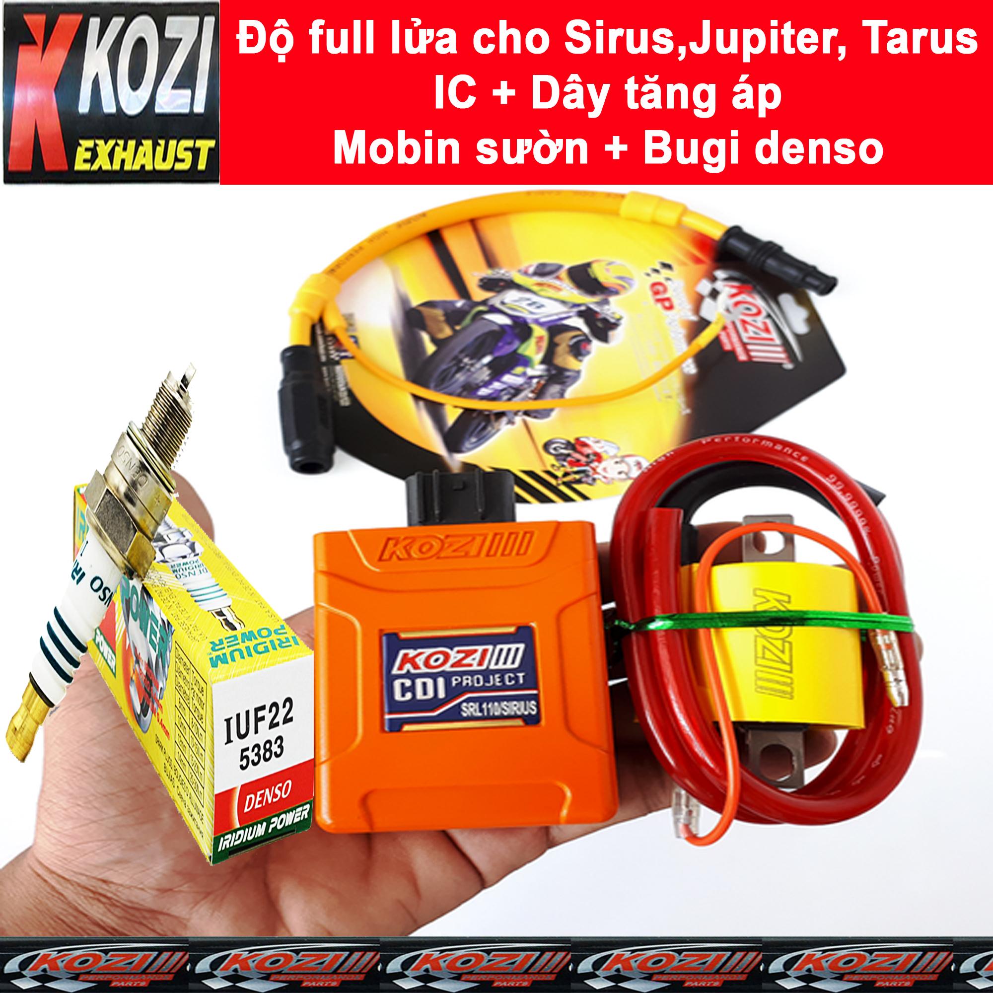 Độ full bộ tứ cho dàn lửa Sirius 110 Mio 110 Xăng cơ - KOZI Malaysia