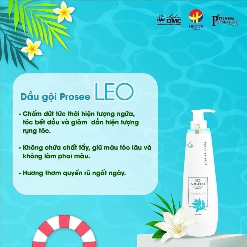 DẦU GỘI PROSEE LEO PHỤC HỒI TÓC HƯ TỔN 800ML