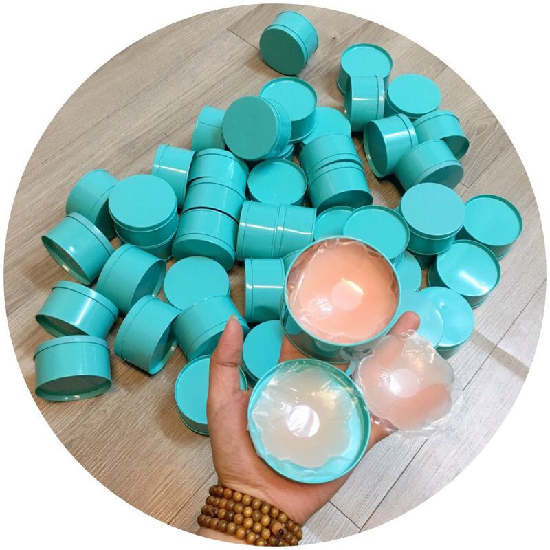 Miếng dán ngực silicon, che ti được sử dụng nhiều lần [Hộp 10 miếng]