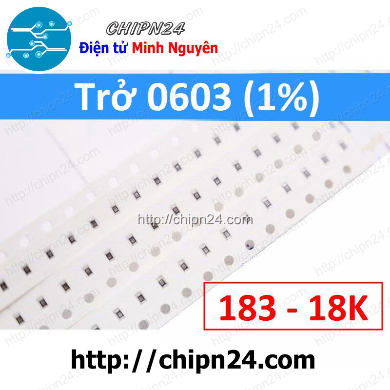 Trở dán smd 0603 18k