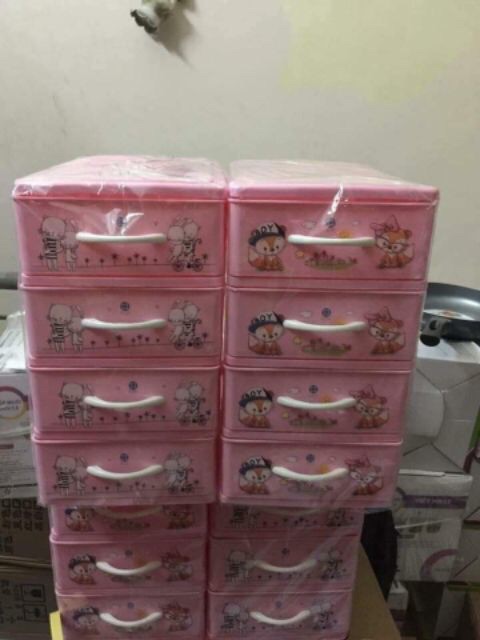 Tủ nhựa mini 4 tầng Việt Nhật
