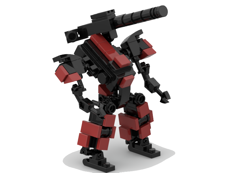 Le Go Đồ Chơi Lắp Ráp Robot Moc Mech Rocket